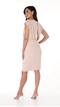 Load image into Gallery viewer, Frank Lyman champagne shimmer dress
