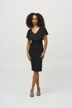 Load image into Gallery viewer, Joseph Ribkoff dress with chiffon ruffle
