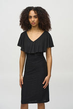 Load image into Gallery viewer, Joseph Ribkoff dress with chiffon ruffle
