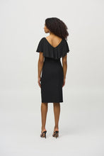 Load image into Gallery viewer, Joseph Ribkoff dress with chiffon ruffle
