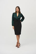 Load image into Gallery viewer, Joseph Ribkoff paisley sheath dress
