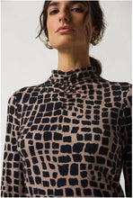 Load image into Gallery viewer, Joseph Ribkoff Animal Print top
