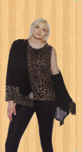 Load image into Gallery viewer, Papa fashions leopard Cardigan with camisole
