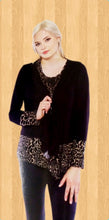 Load image into Gallery viewer, Papa fashions leopard Cardigan with camisole
