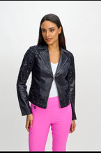 Load image into Gallery viewer, Joseph ribkoff Studded &amp; Lace Jacket
