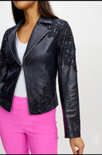 Load image into Gallery viewer, Joseph ribkoff Studded &amp; Lace Jacket
