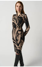 Load image into Gallery viewer, Joseph Ribkoff long sleeve abstract print Dress
