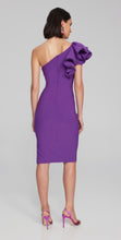 Load image into Gallery viewer, Joseph Ribkoff ruffle shoulder dress
